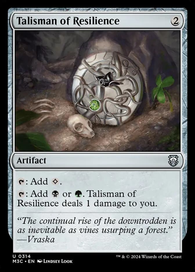 Card image of Talisman of Resilience