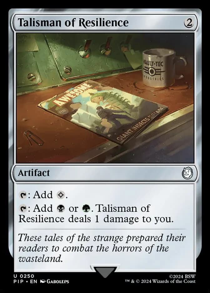 Card image of Talisman of Resilience