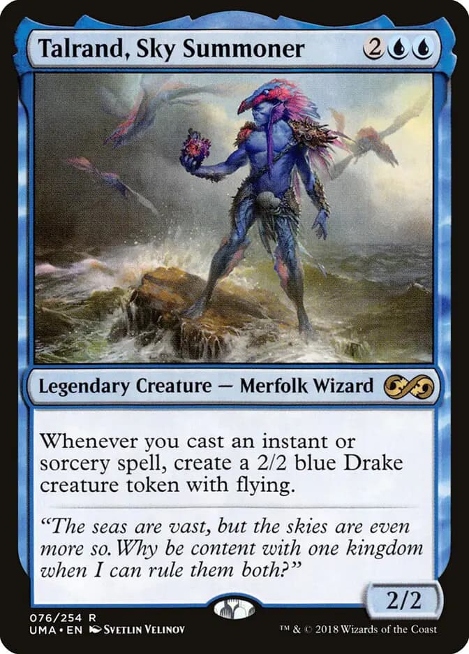 Card image of Talrand, Sky Summoner