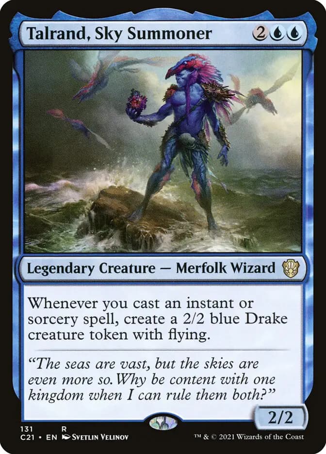 Card image of Talrand, Sky Summoner