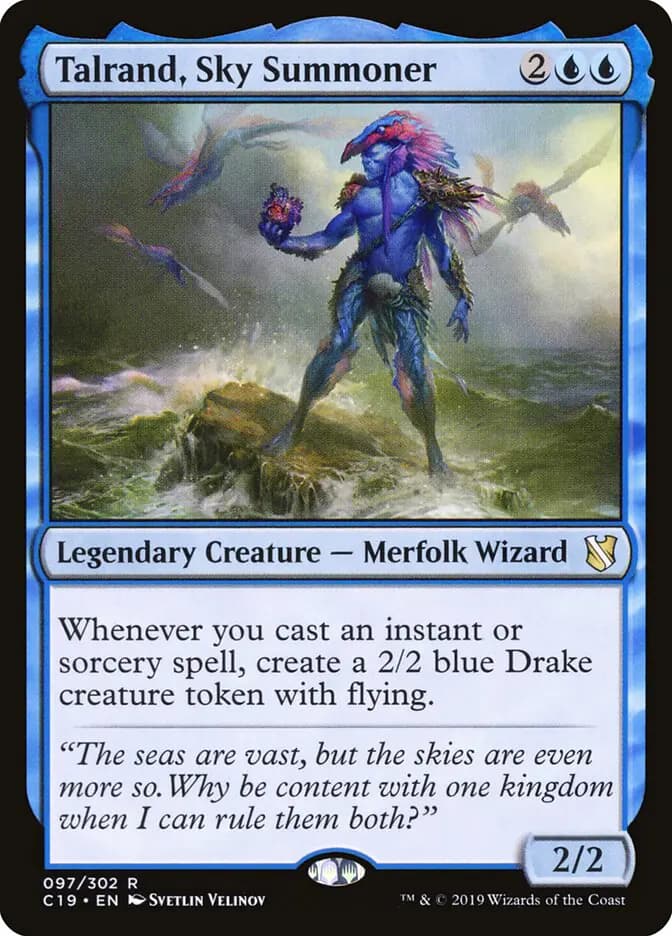 Card image of Talrand, Sky Summoner