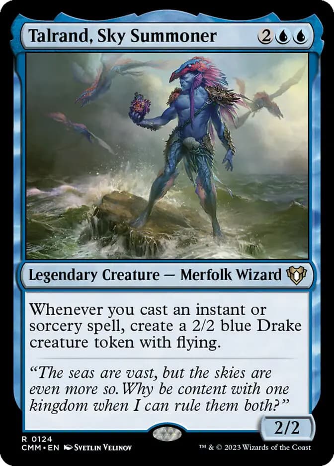 Card image of Talrand, Sky Summoner