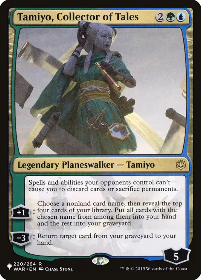 Card image of Tamiyo, Collector of Tales