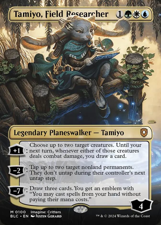 Card image of Tamiyo, Field Researcher
