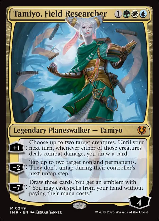 Card image of Tamiyo, Field Researcher
