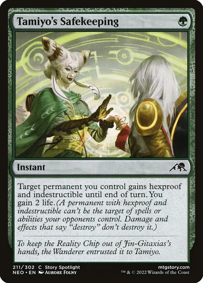 Card image of Tamiyo's Safekeeping