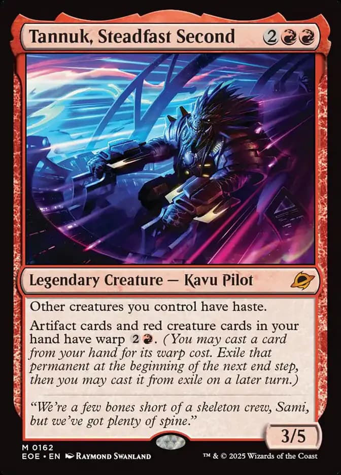 Card image of Tannuk, Steadfast Second