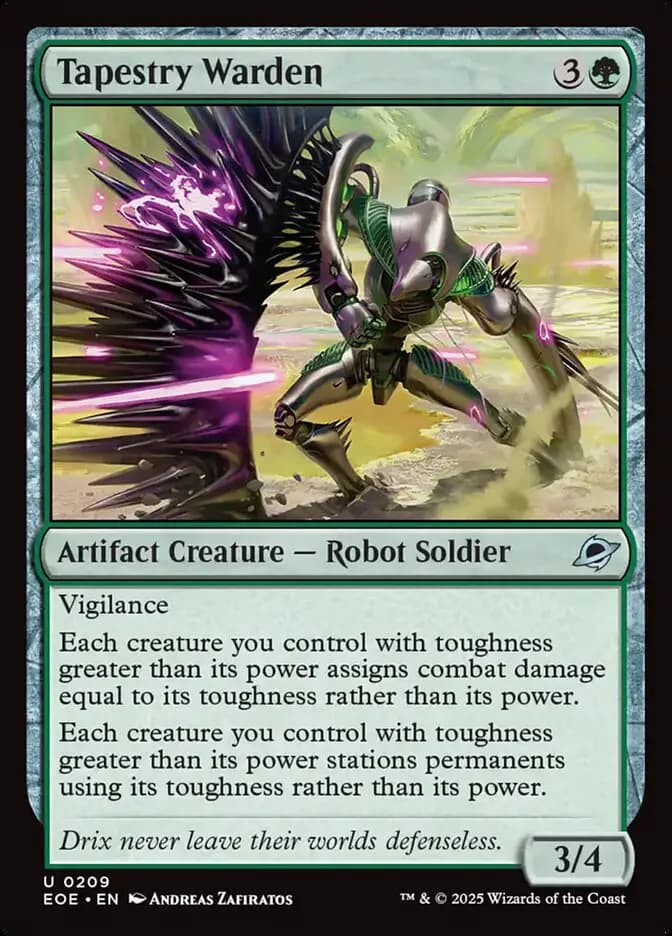 Card image of Tapestry Warden