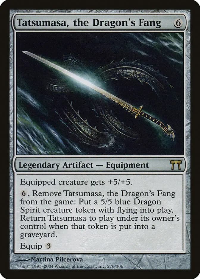 Card image of Tatsumasa, the Dragon's Fang