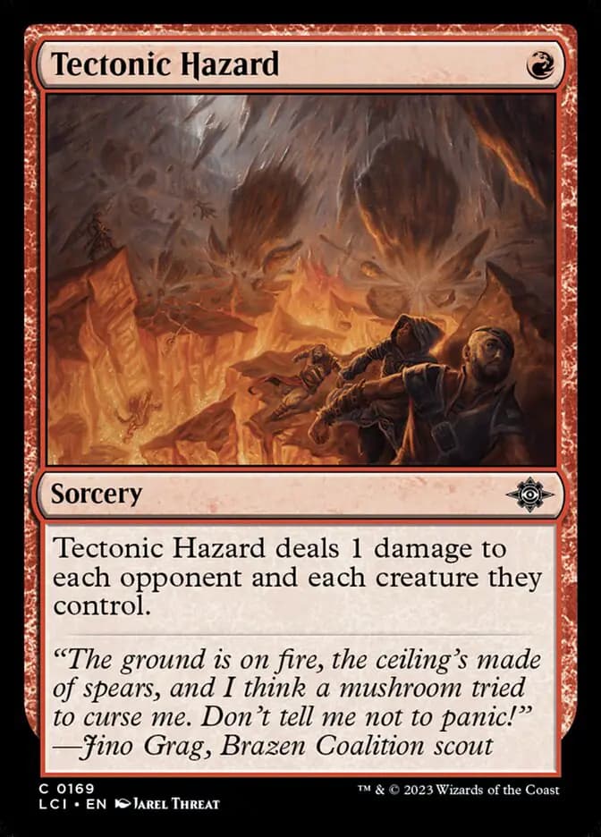 Card image of Tectonic Hazard