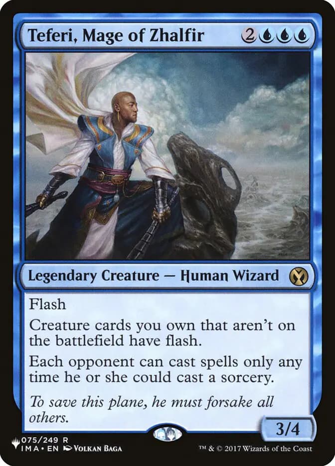 Card image of Teferi, Mage of Zhalfir