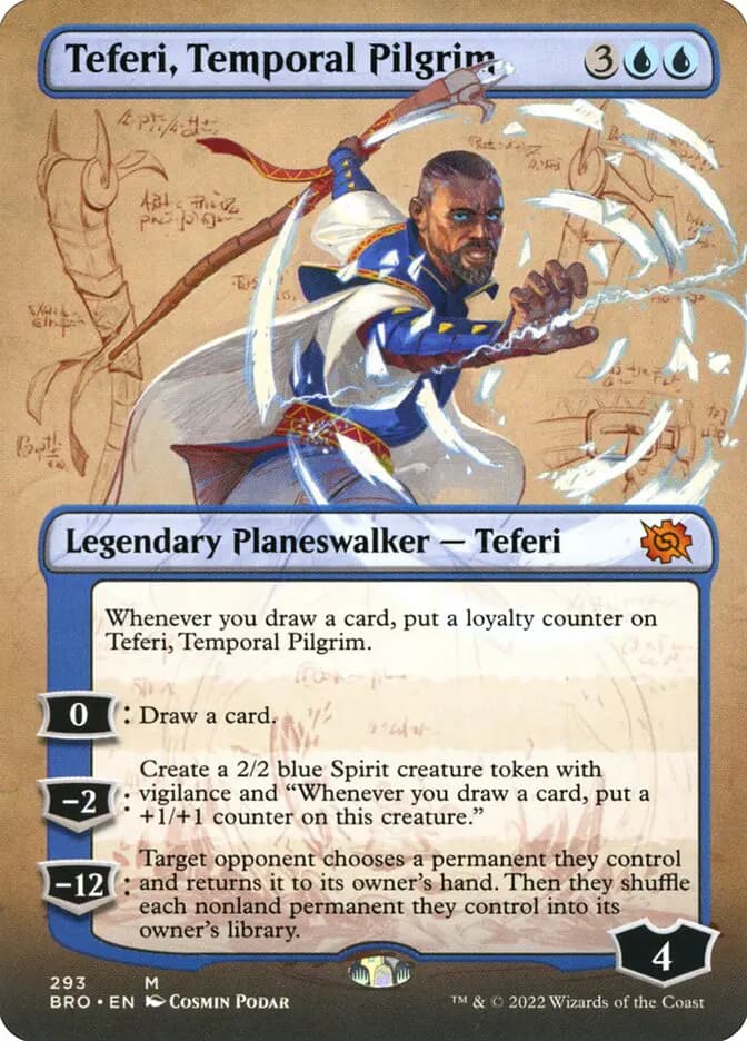 Card image of Teferi, Temporal Pilgrim