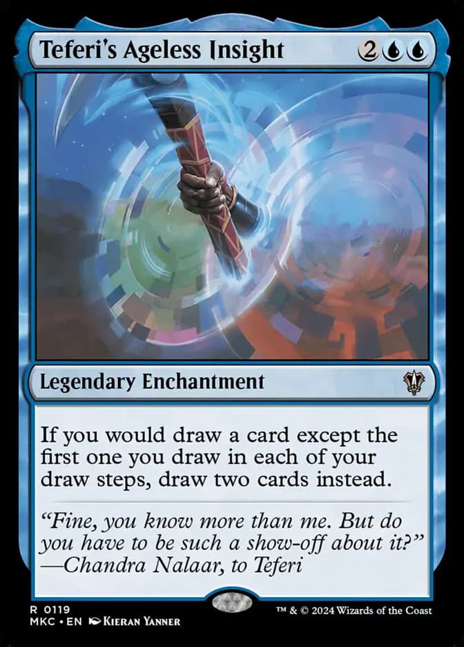 Card image of Teferi's Ageless Insight