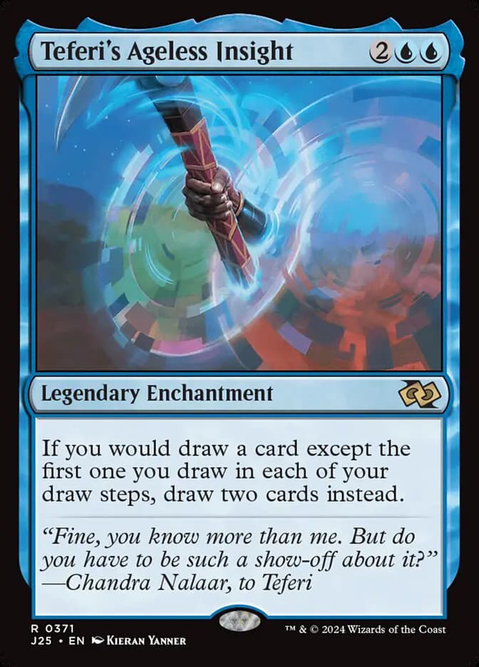 Card image of Teferi's Ageless Insight