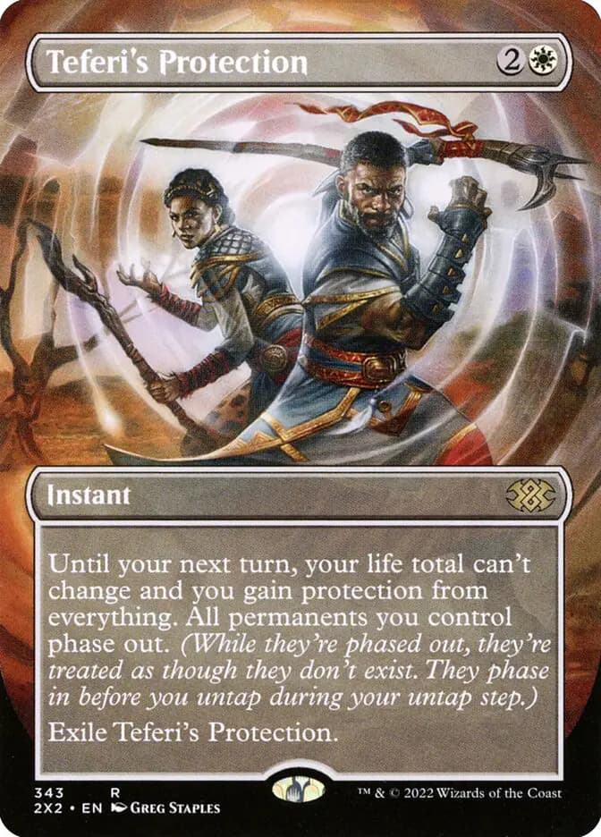 Card image of Teferi's Protection