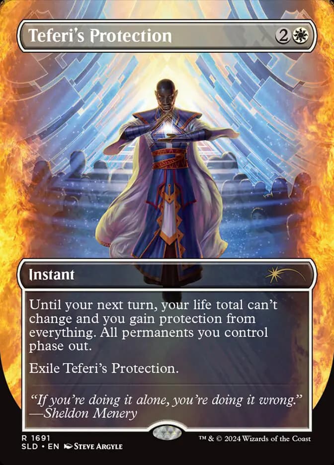 Card image of Teferi's Protection