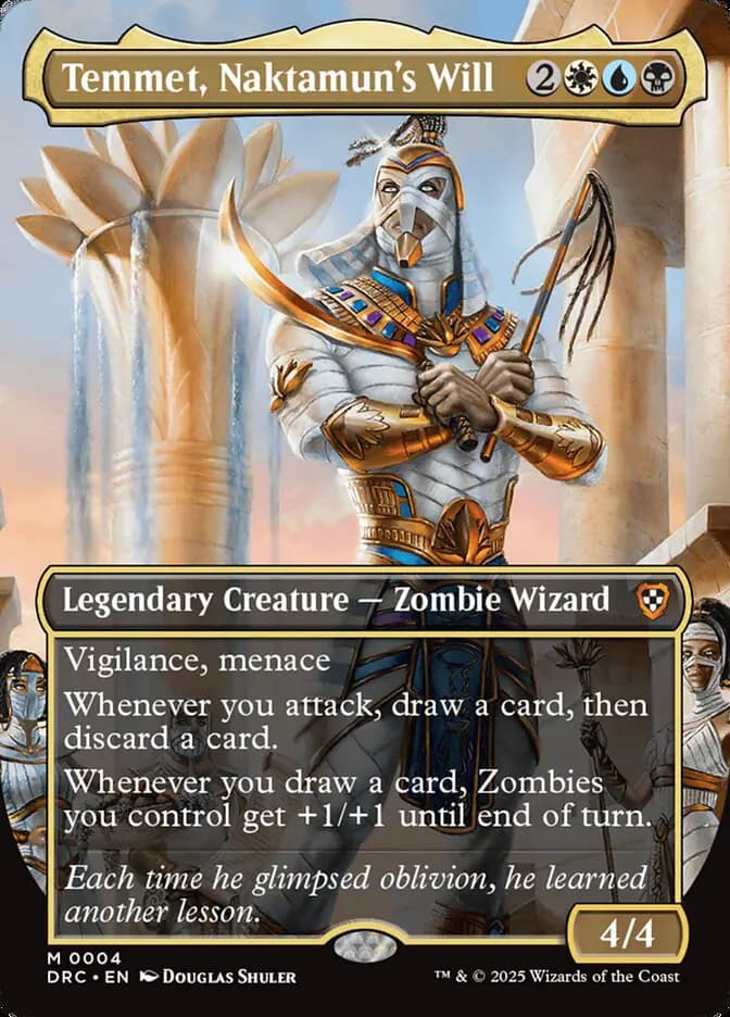 Card image of Temmet, Naktamun's Will