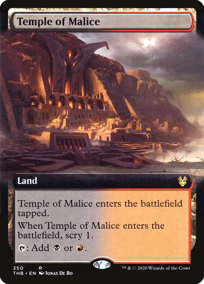 Card image of Temple of Malice