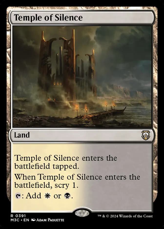 Card image of Temple of Silence