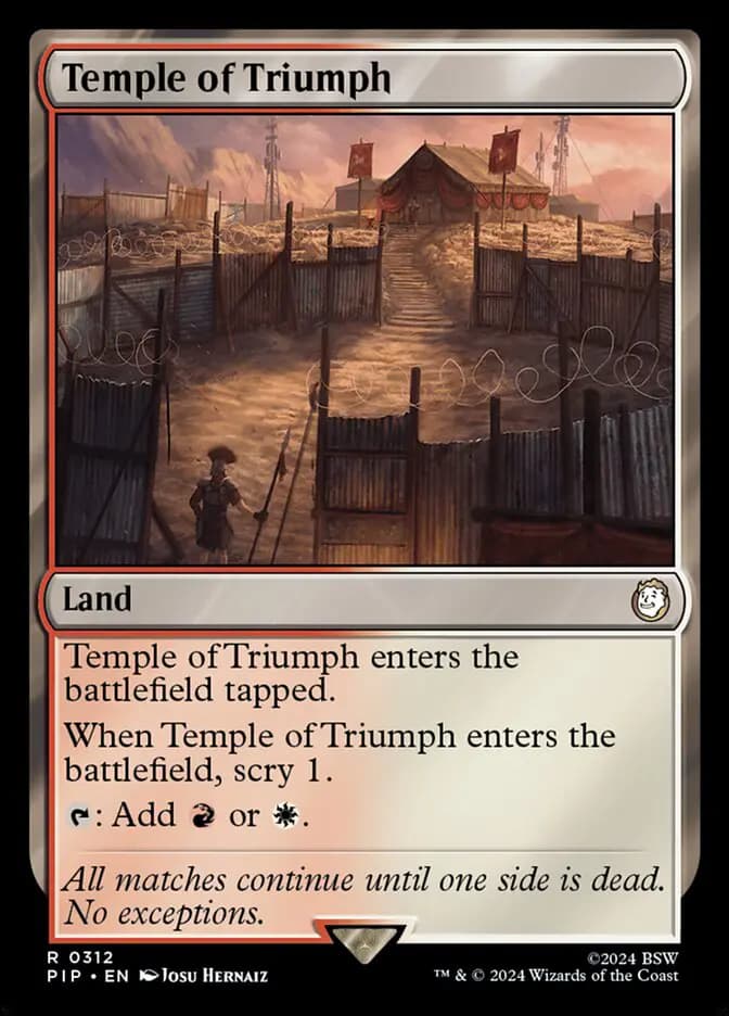 Card image of Temple of Triumph