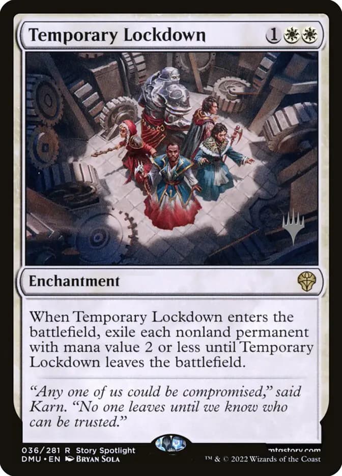 Card image of Temporary Lockdown