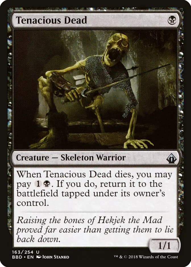 Card image of Tenacious Dead