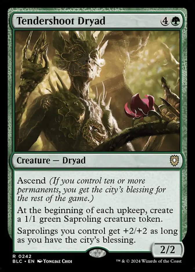 Card image of Tendershoot Dryad