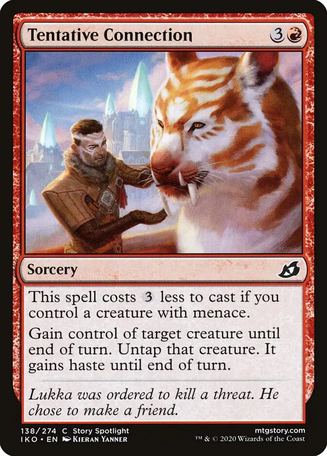 Card image of Tentative Connection