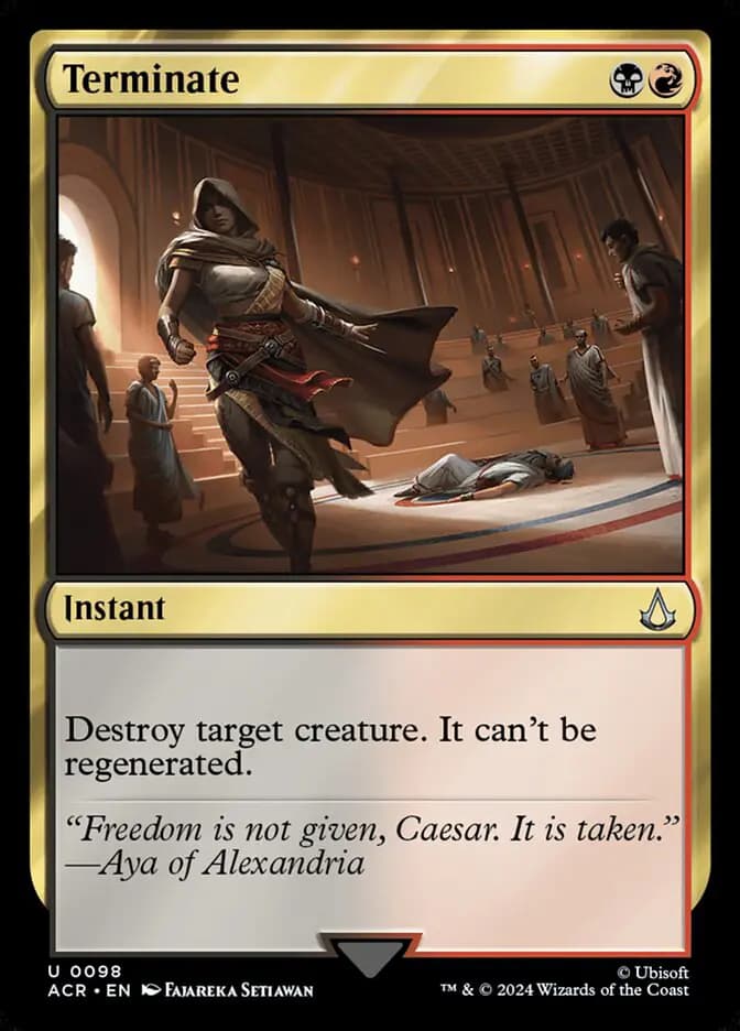 Card image of Terminate