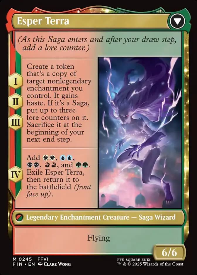 Card image of Terra, Magical Adept / Esper Terra