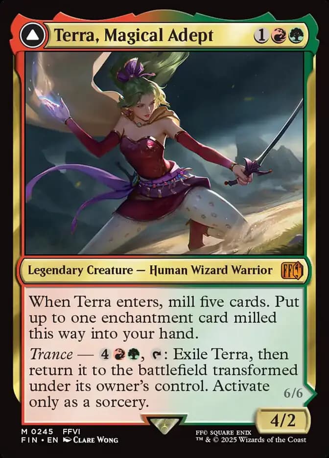 Card image of Terra, Magical Adept / Esper Terra