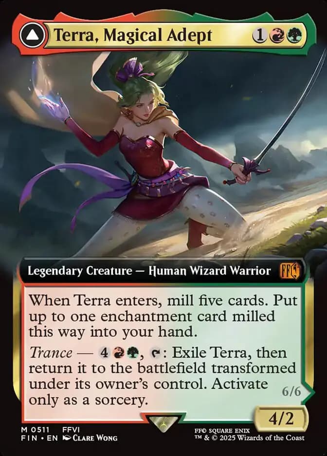 Card image of Terra, Magical Adept / Esper Terra