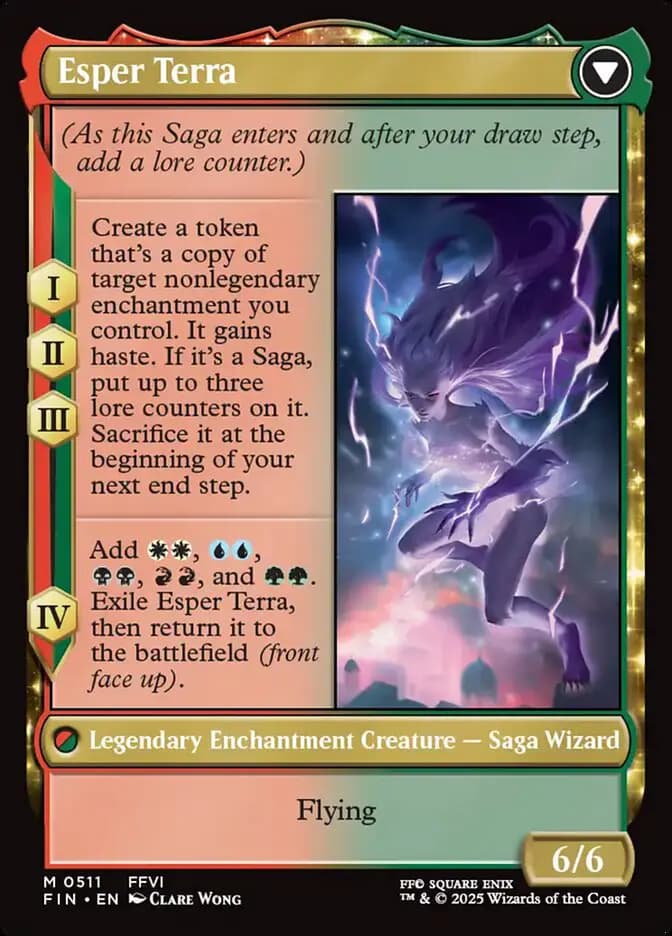 Card image of Terra, Magical Adept / Esper Terra