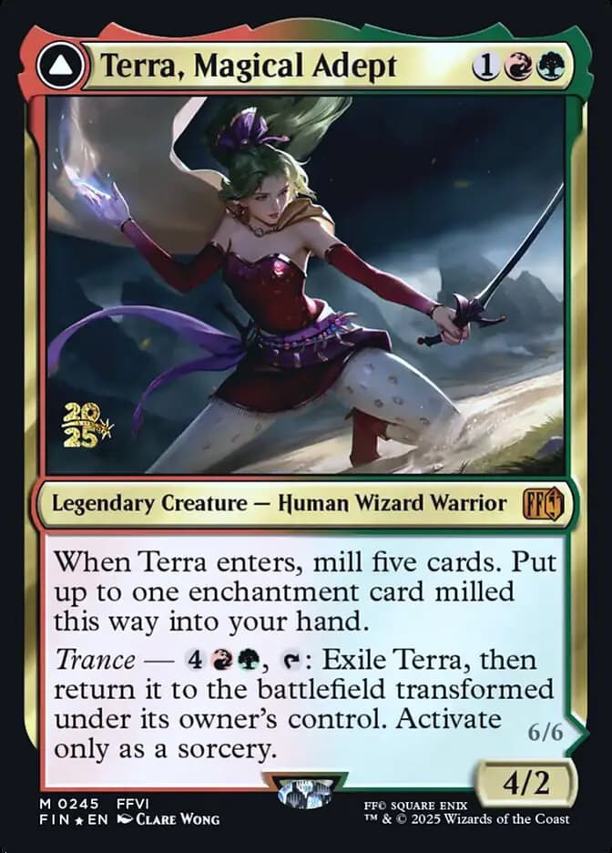 Card image of Terra, Magical Adept / Esper Terra