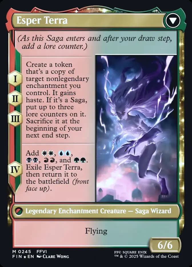 Card image of Terra, Magical Adept / Esper Terra