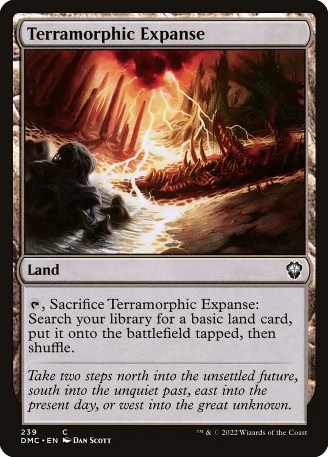 Card image of Terramorphic Expanse