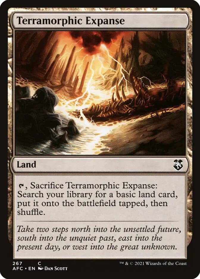 Card image of Terramorphic Expanse