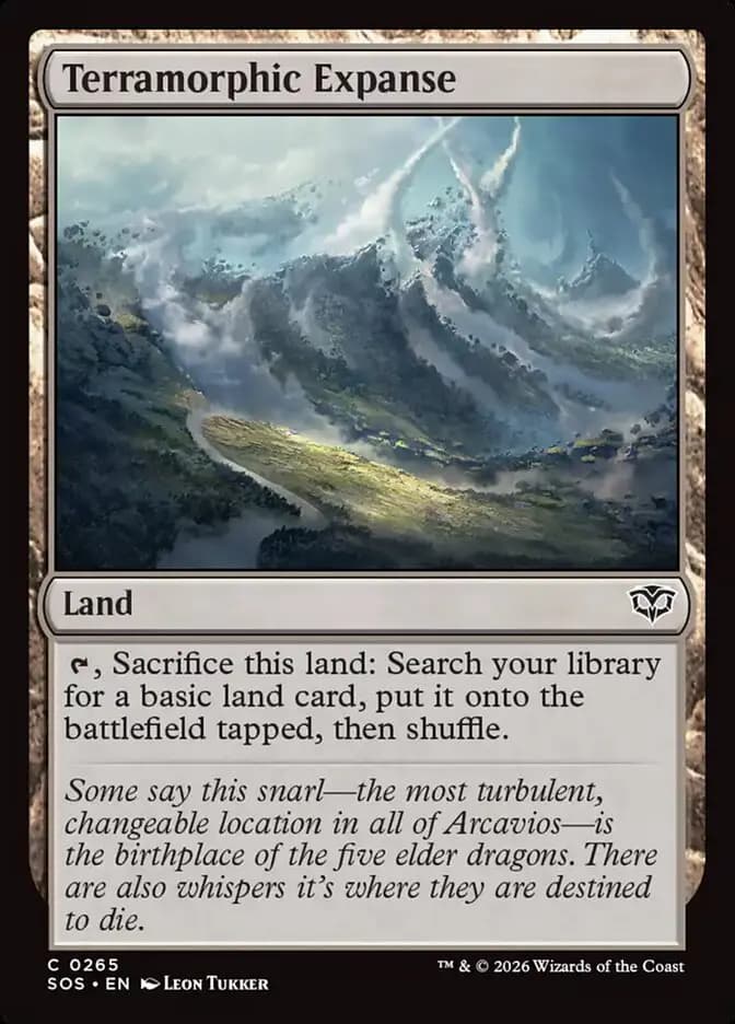 Card image of Terramorphic Expanse