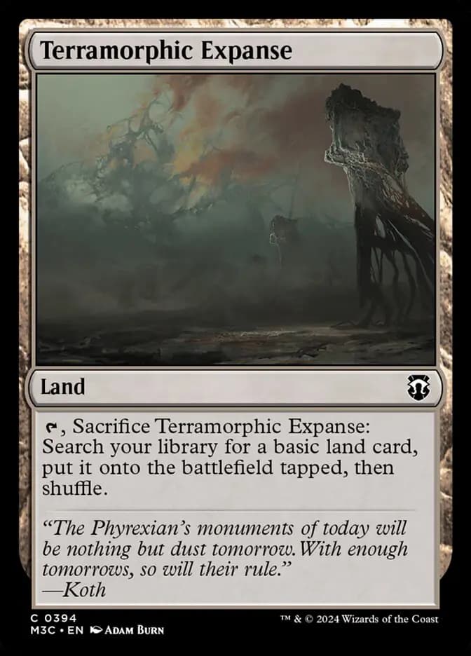 Card image of Terramorphic Expanse