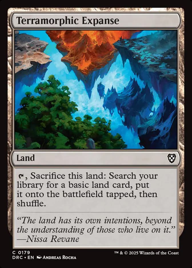 Card image of Terramorphic Expanse