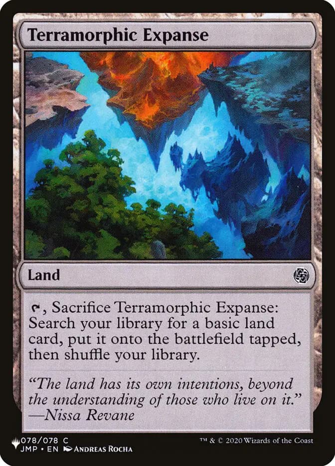 Card image of Terramorphic Expanse