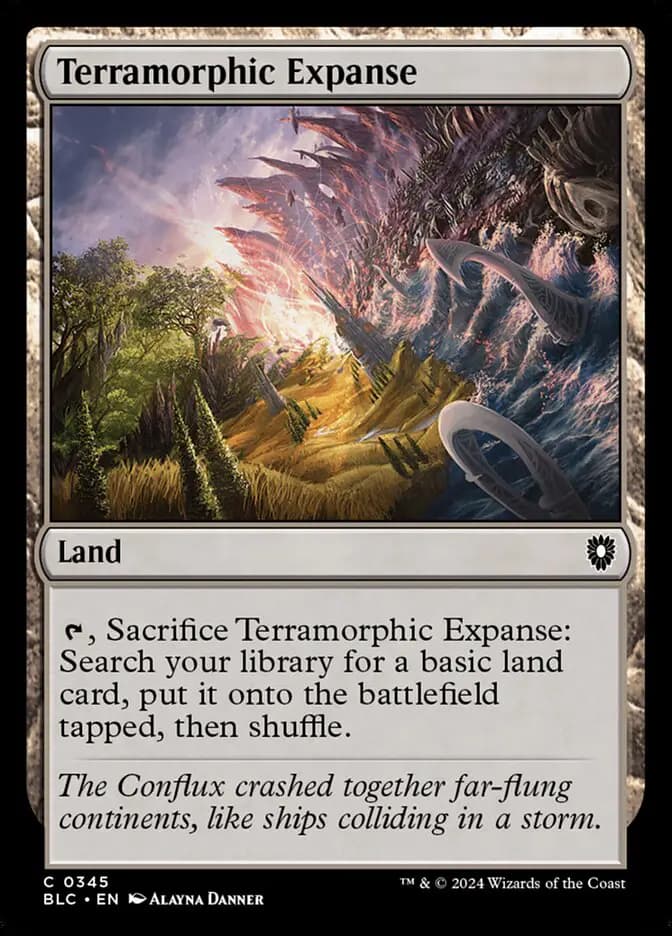 Card image of Terramorphic Expanse