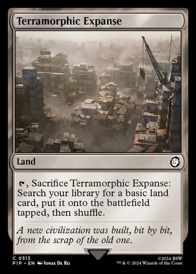 Card image of Terramorphic Expanse