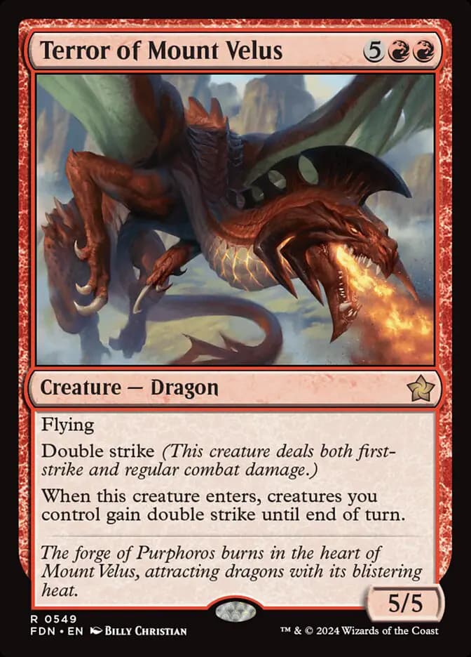 Card image of Terror of Mount Velus