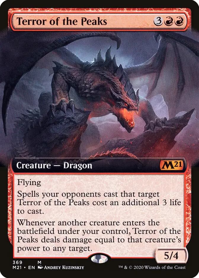 Card image of Terror of the Peaks