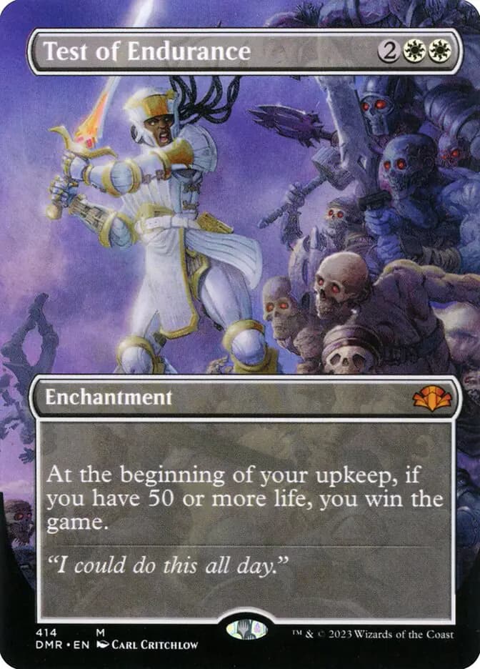 Card image of Test of Endurance