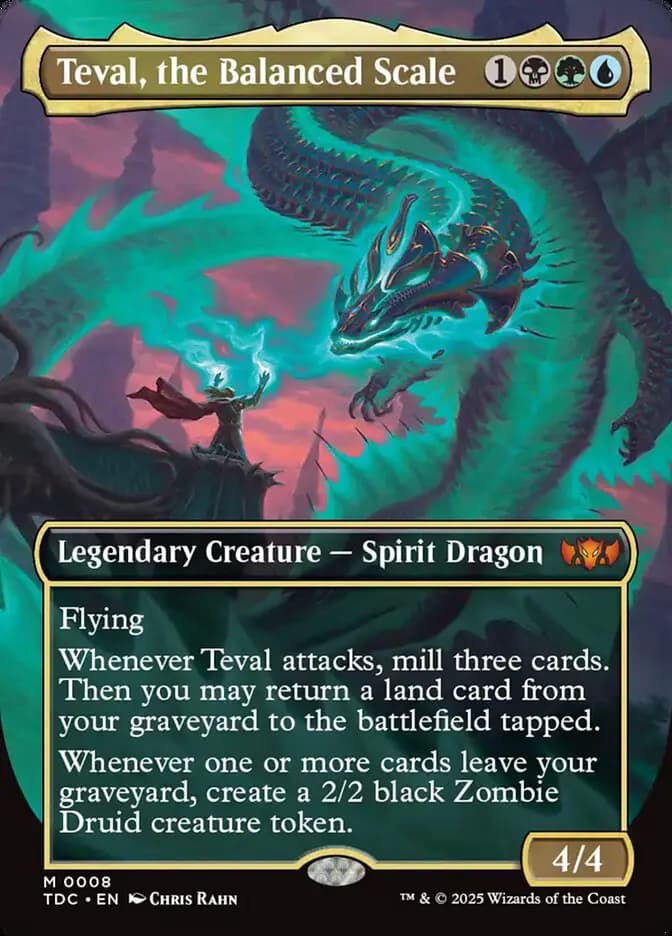 Card image of Teval, the Balanced Scale