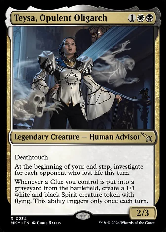 Card image of Teysa, Opulent Oligarch