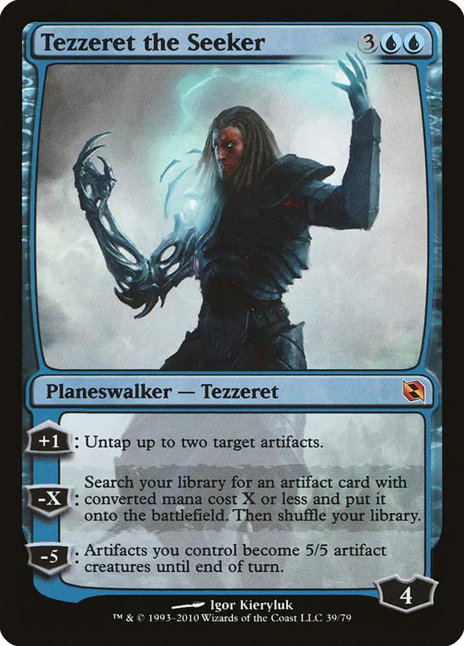 Card image of Tezzeret the Seeker