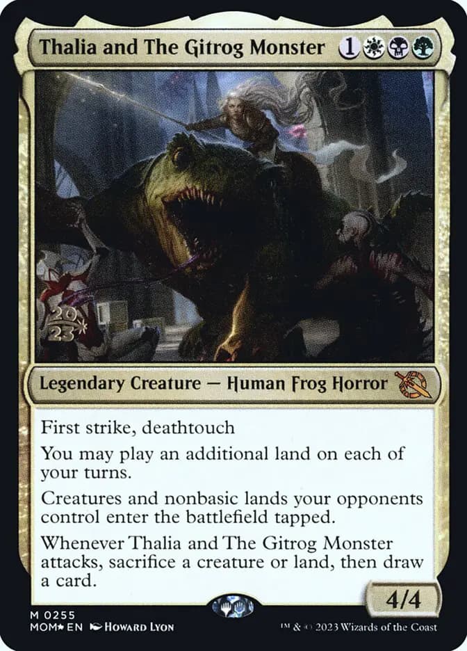 Card image of Thalia and The Gitrog Monster